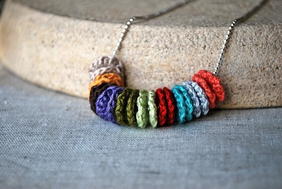 Heart Ring - Crochet pattern jewelry - My Rainbow Crochet