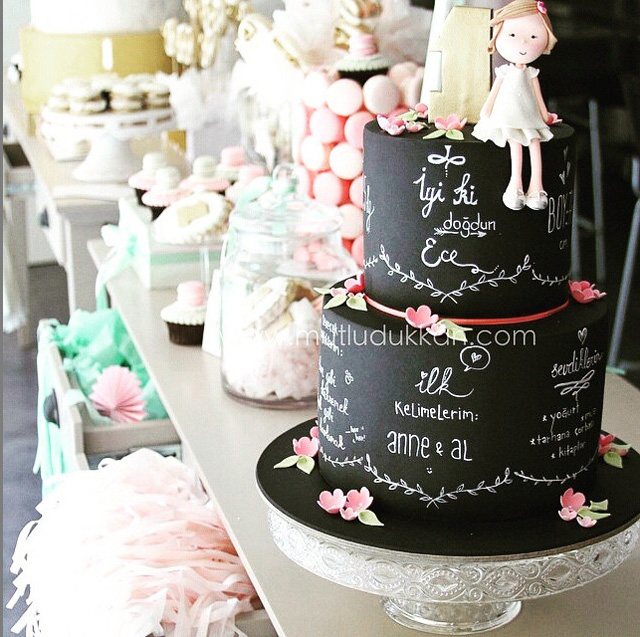 Chalkboard Cookies With Edible Chalk