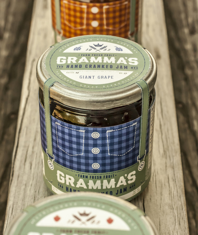 authentic packaging, jam packaging