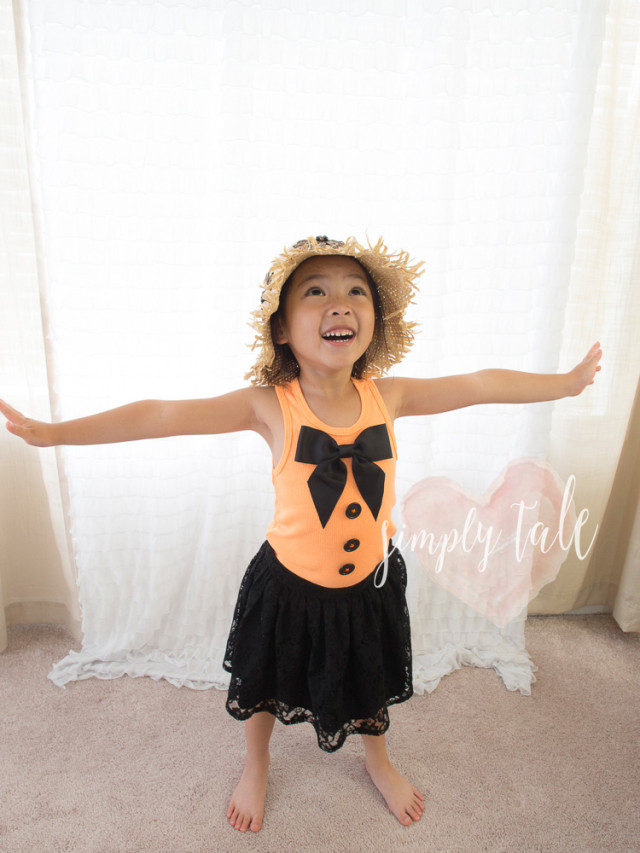 big bow, diy tank tops, scarecrow, pumpkin patch, orange top, fall crown, crown, headpiece, scare crow