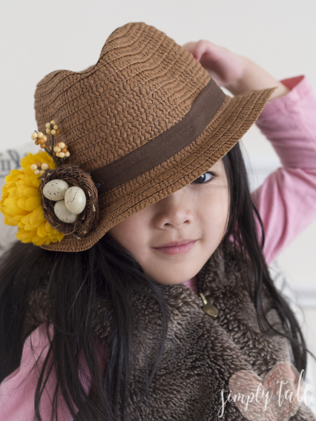 spring hat, derby hat, easter hat, floral hat, flower hat, cool hat