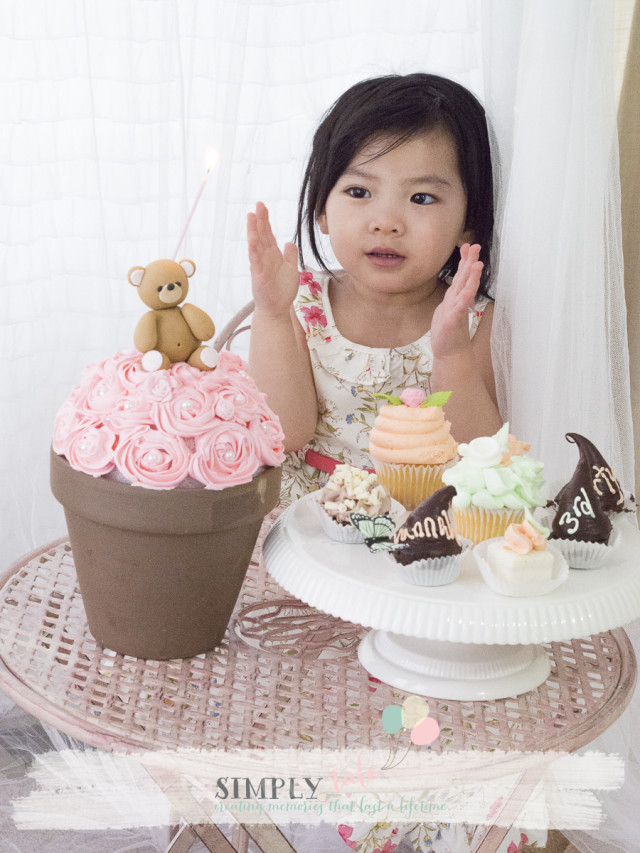 tea party, cupcake, pastel, girl's party, birthdaycupcakes, teddy bear, spring, brand rep, artificial cake, fake cake, friends forever bear