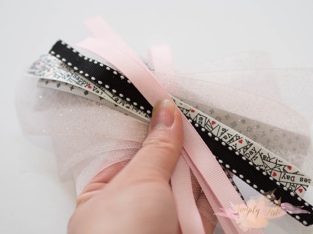 scarp ribbon, scrapbooking, bow, hair accessories, easy bow