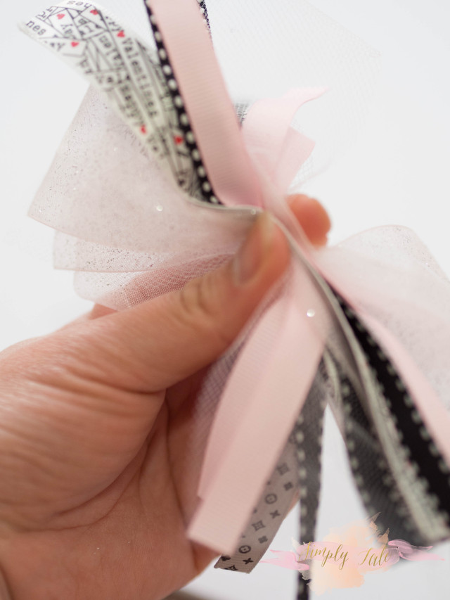 scarp ribbon, scrapbooking, bow, hair accessories, easy bow