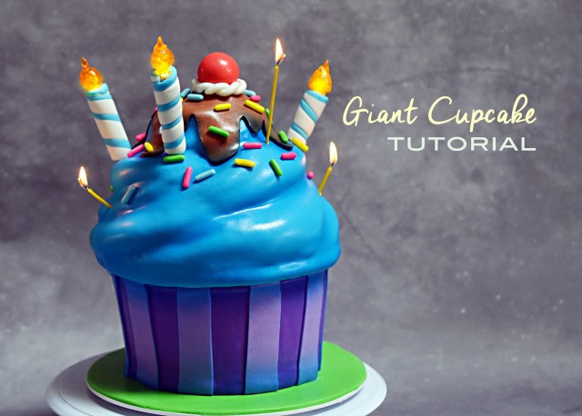 giant cupcake, home cake, giant cupcake cake, minnie mouse cake, teacup cake, dinosaur cake, monster cake, ice cream cake, cupcake tutorial