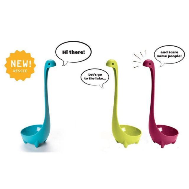 nessie ladle, ladle, kitchen cutie, kitchen gadget, ladle for soup, ladle for punch, party item