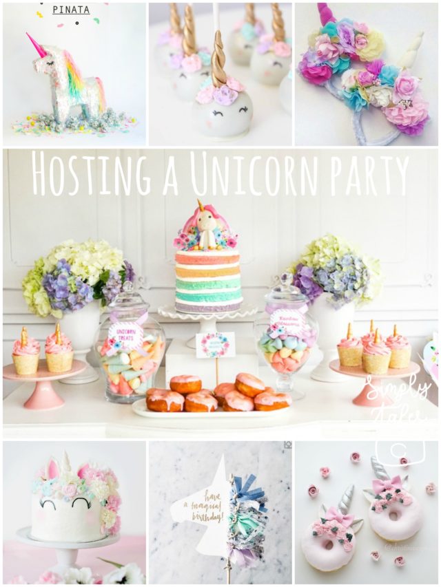 donut, popsicle, unicorn, birthday party, unicorn cake, diy unicorn party, semi homemade, macaron, rainbow cake, dessert table, headband, unicorn pinata, cake topper, unicorn balloon, cakepop