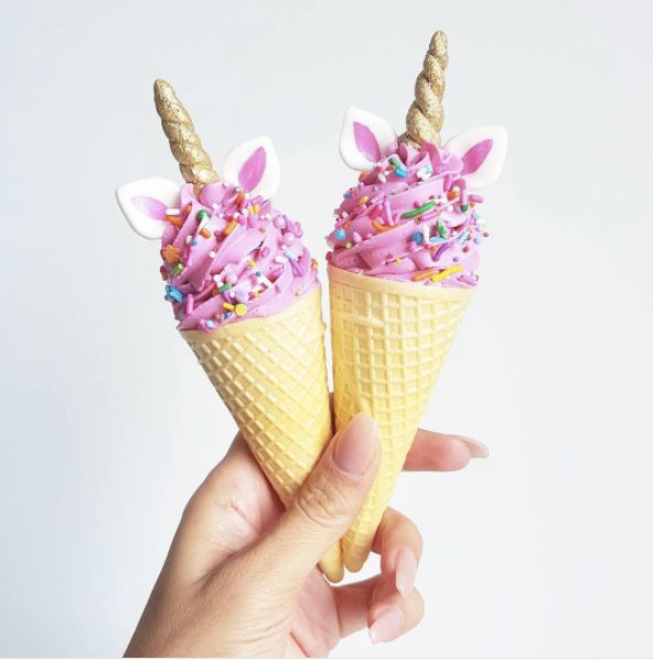 unicorn, unicorn ice cream, unicorn cone