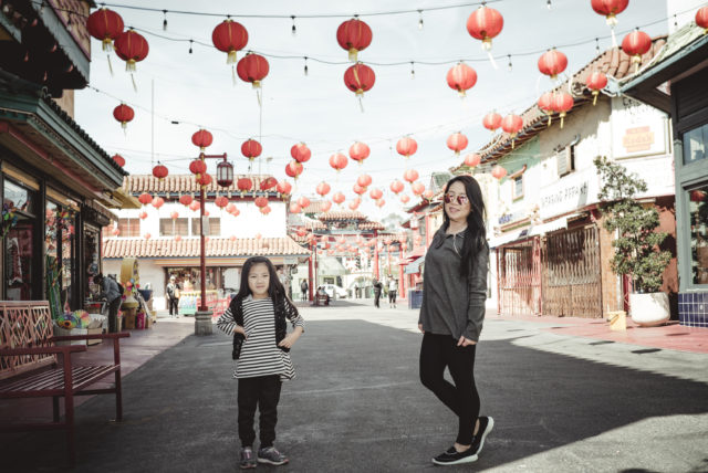 chinatown, los angeles, california, lantern