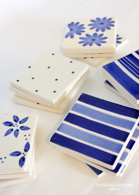 DIY Ceramic tile coaster Simply Tale