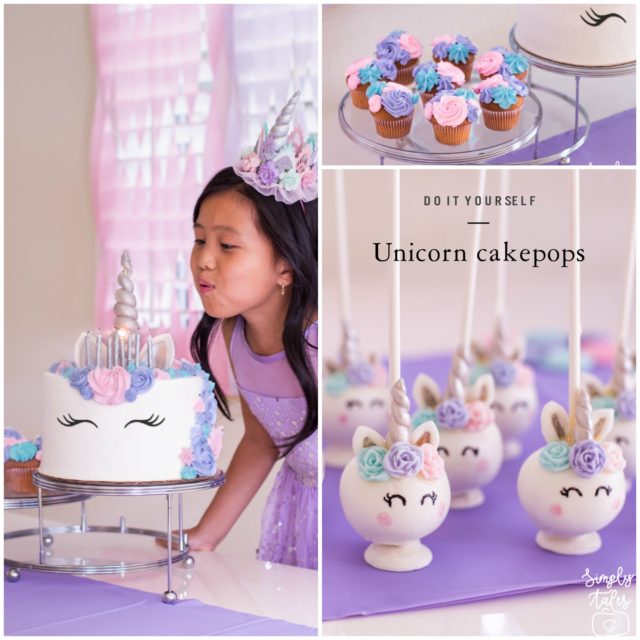 unicorn, birthday, pink purple and teal, unicorn cake, unicorn cake pops, cakepops