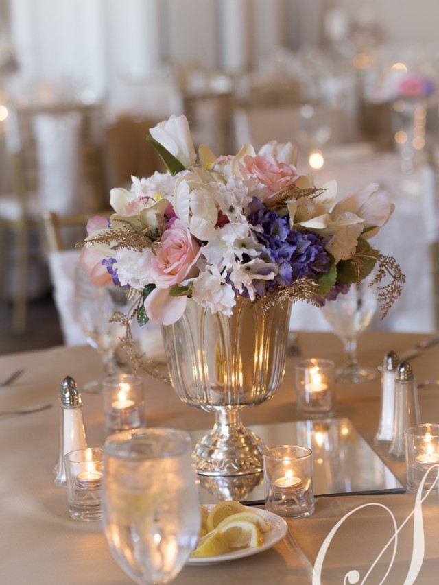 pink lavender wedding