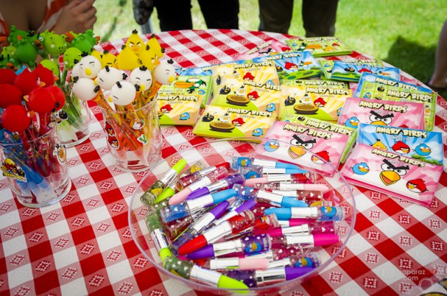 Angry bird party favors, angry bird gifts