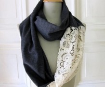 Scarf lace, scarf, diy scarf