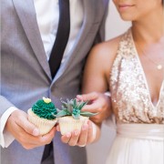 cactus, succelent wedding, cacti, cactus cupcakes, peach