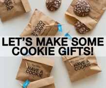 pretty packaging, cookie packaging, food packaging, diy packaging, cookie sleeve
