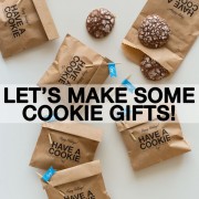 pretty packaging, cookie packaging, food packaging, diy packaging, cookie sleeve