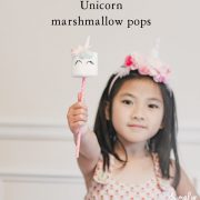 marshmallow pop, unicorn marshmallow pop, party favor, edible, homemade